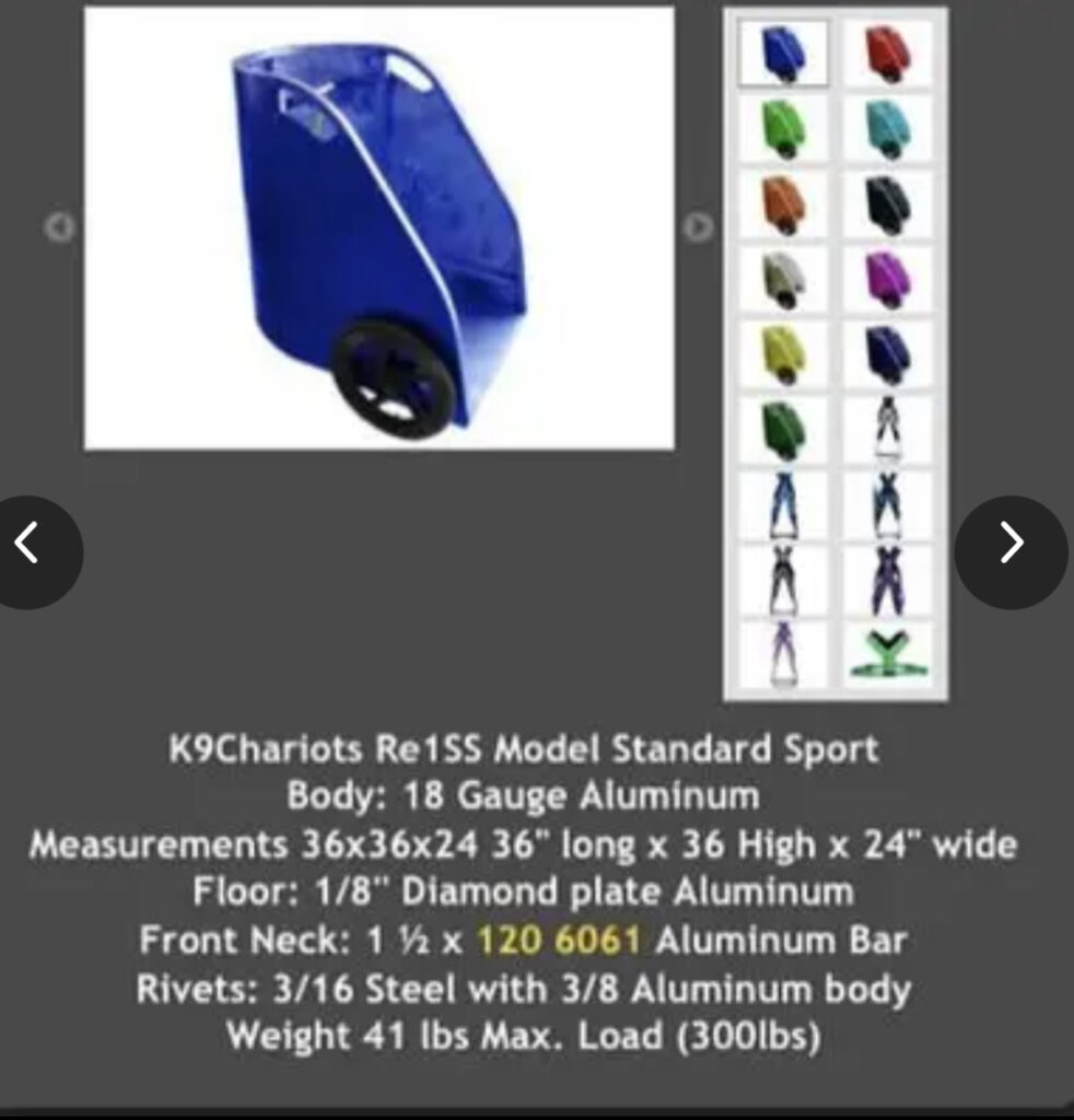 Re SAMPLE Chariot